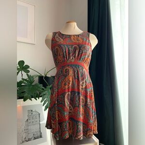 FREE PEOPLE - Paisley Sleeveless Dress